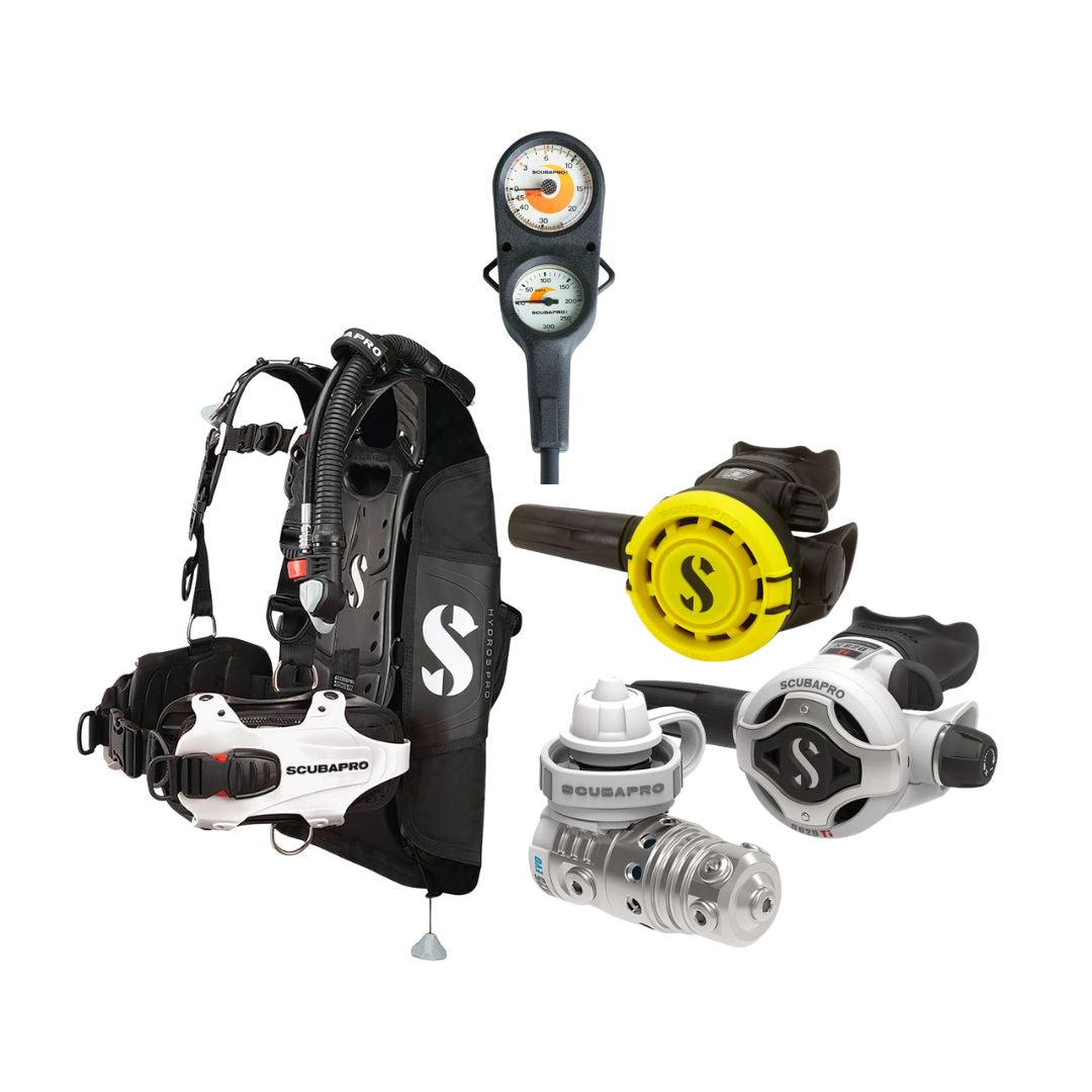 White Hydros Pro Womens Set S620ti + R105 Octo