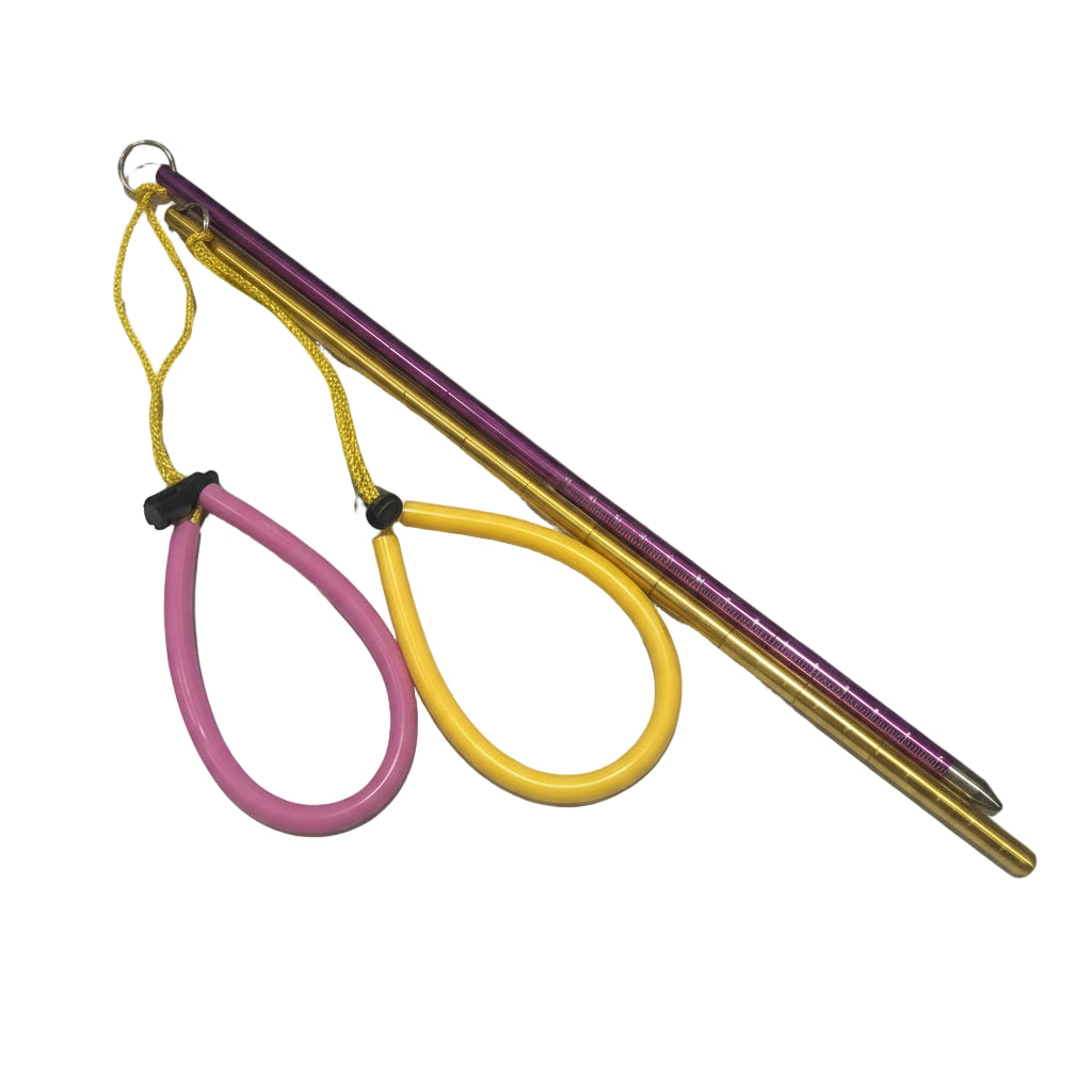 Diving Pointer Stick with Lanyard (AC.95.4) - Gold / Purple / Yellow