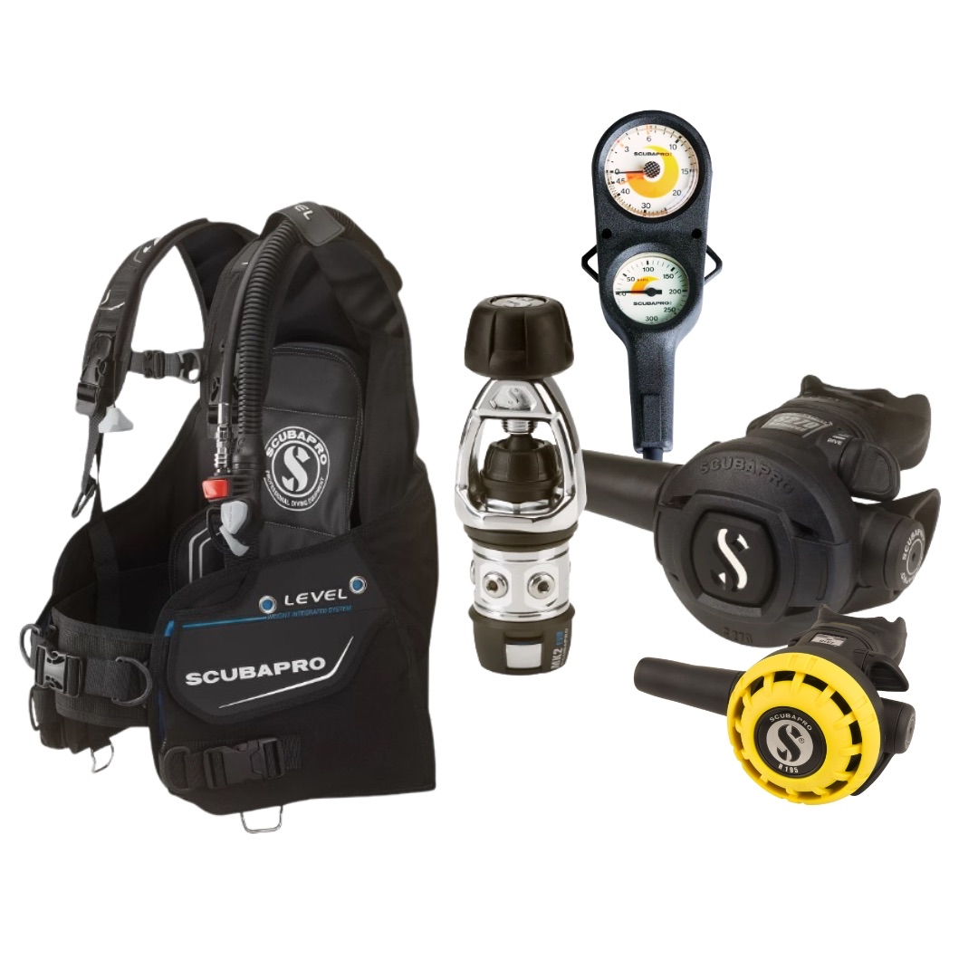 Scubapro BCD Regulator Gauge Package Level