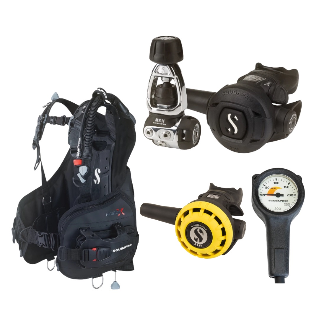 Scubapro BCD Regulator Gauge Package Hydros X size L - Mens
