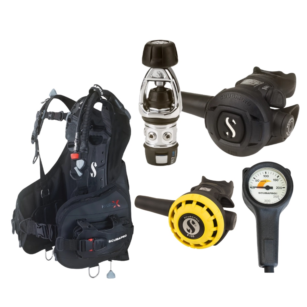 Scubapro BCD Regulator Gauge Package Hydros X size L - Mens