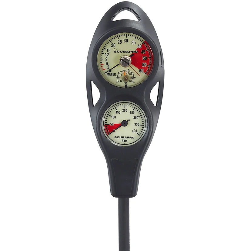 Scubapro Pressure Gauge 2-Gauge In-Line
