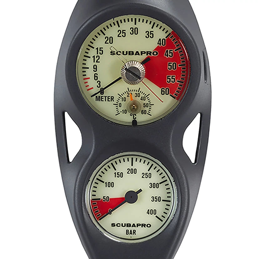 Scubapro Pressure Gauge 2-Gauge In-Line