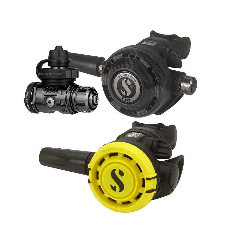 Scubapro Regulator System MK19 Evo BT/G260 Carbon Blacktech (FREE OCTO)