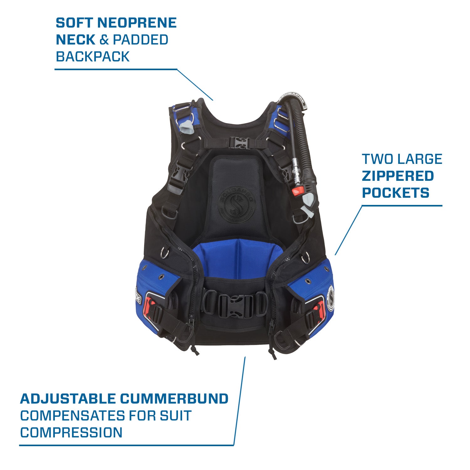Scubapro Glide Blue, BPI