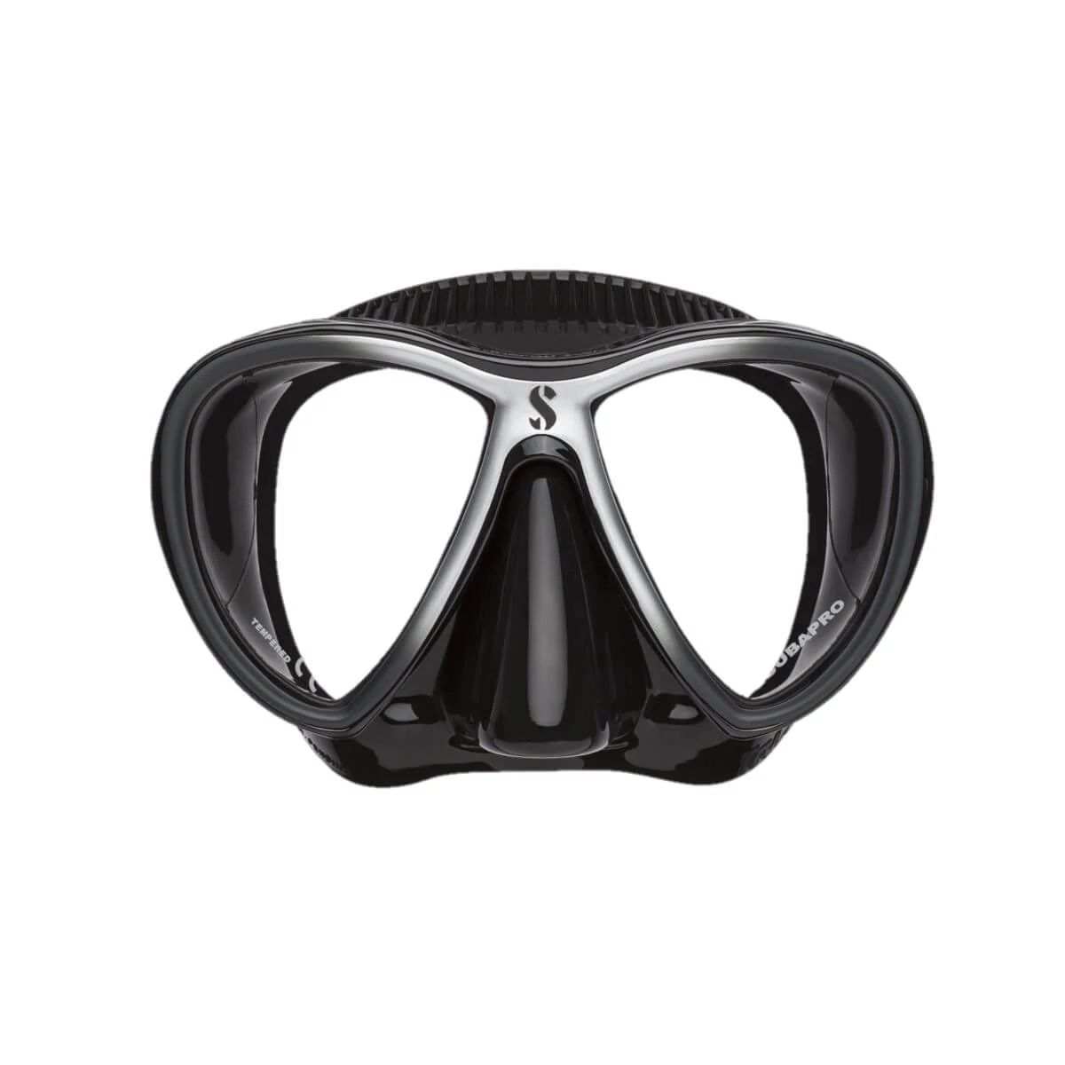 Scubapro Diving Mask Synergy Twin Blk Skirt (Multiple Colors)