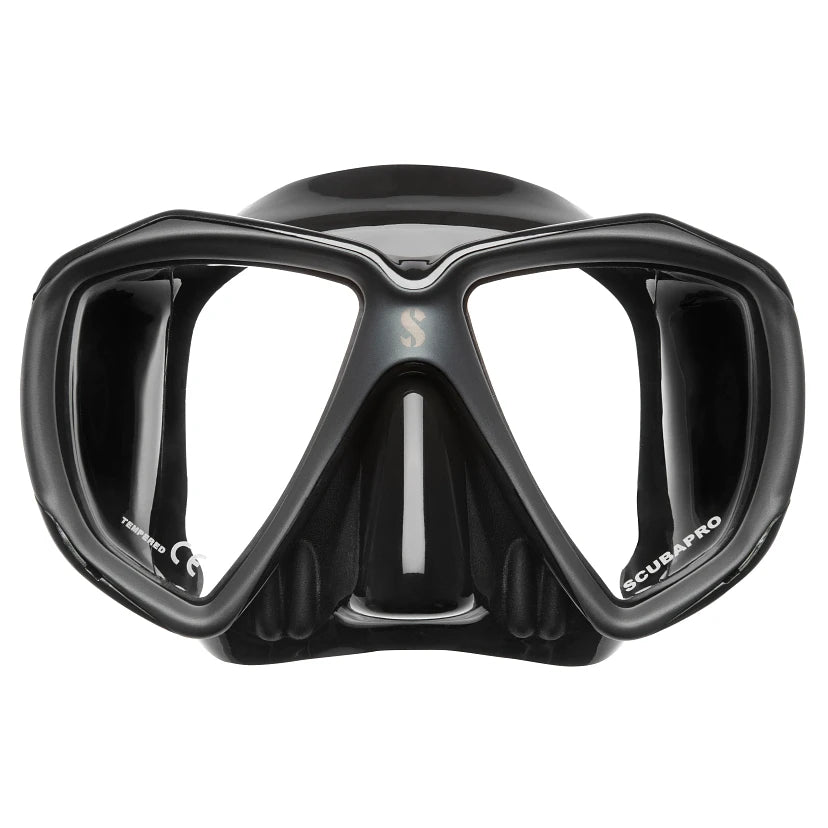 Scubapro Spectra Diving Mask - Black Skirt with Dry Snorkel
