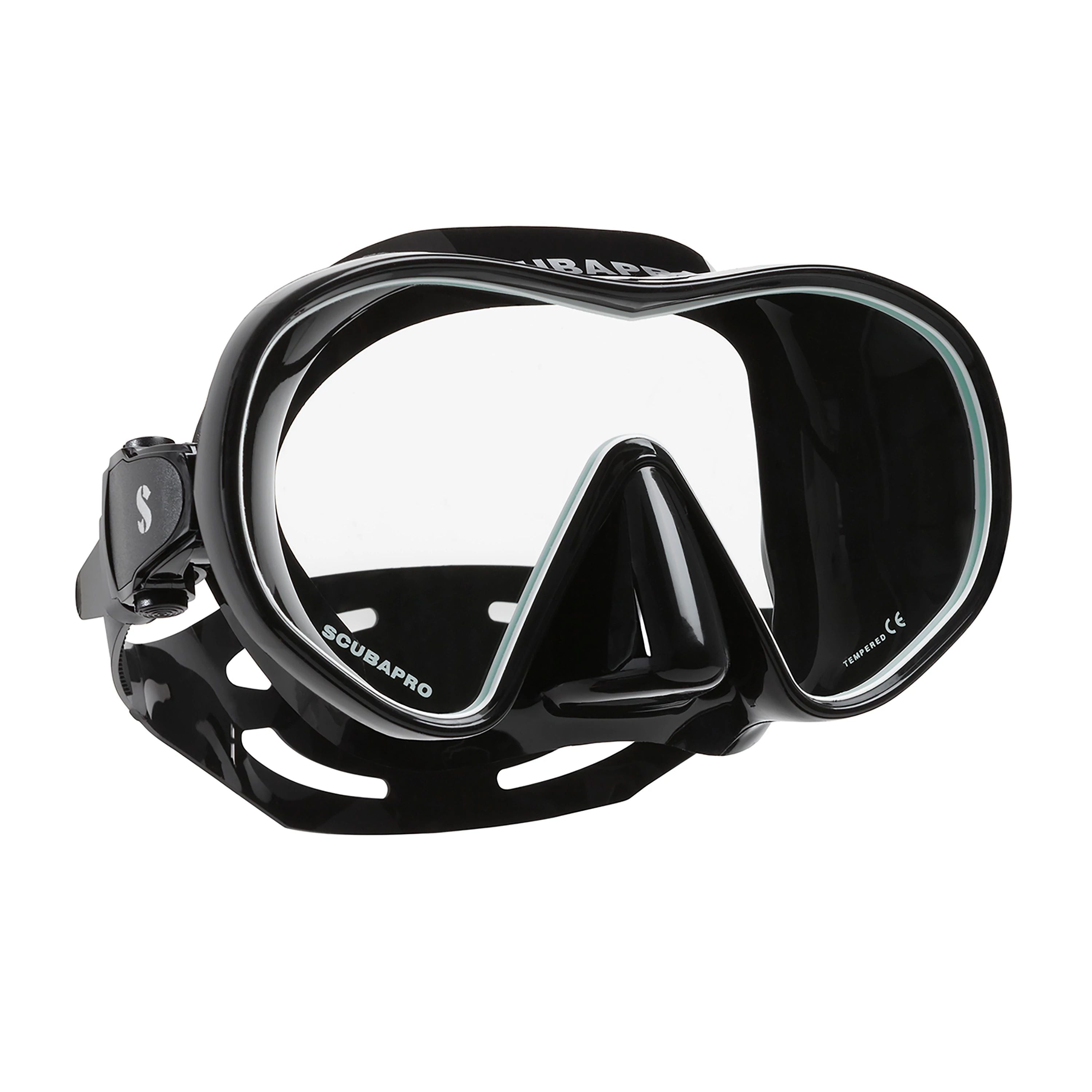 Scubapro Diving Mask Solo  - Black Skirt