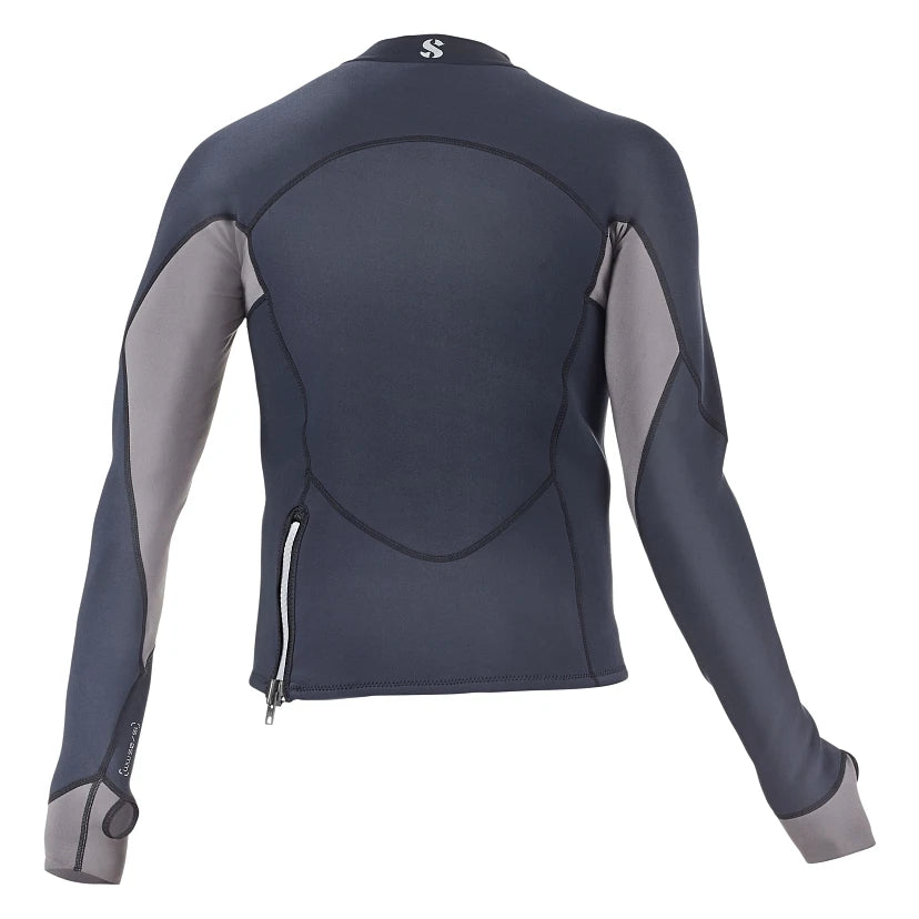 Scubapro Wetsuit Everflex 1.5mm Top Long Sleeve Black - Mens