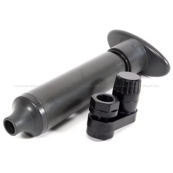 Nauticam M16 offset connector w/ vacuum valve