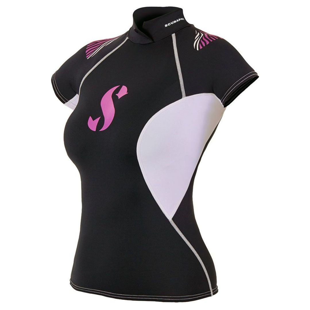 Scubapro Hybrid Rash Guard Short Sleeve - Womens